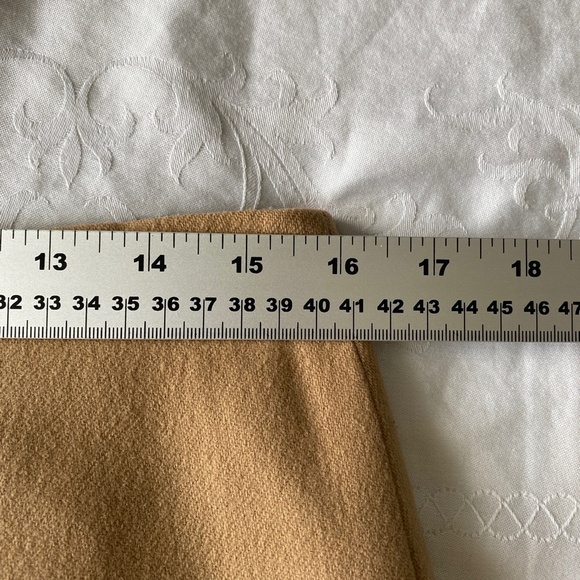 Banana Republic Women's Tan Wool Blend Mini Skirt Size 8‎ - Picture 8 of 12
